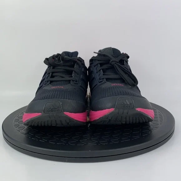 Adidas Boost Supernova Glide 8 Black/Pink Running Shoes AF6557 Women's Size 9 - Picture 2 of 12